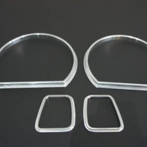 MGF MGTF  Aluminium Instrument Cluster Gauge Surrounds