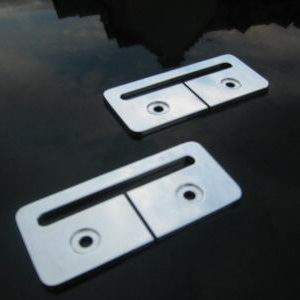MGF MGTF Aluminium Seat Belt Guides