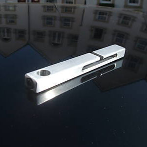 Alpha Spider Aluminium Rectangular Seat Belt Tidys