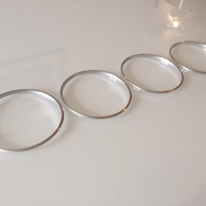 Volkswagen Beetle Aluminium Air Vent Surround Ring Set 1998-2004yrs