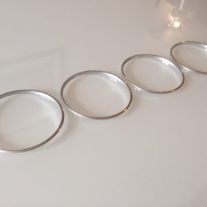 Volkswagen Caddy Aluminium Air Vent Surround Ring Set 2003-2015yrs