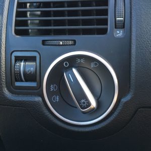 Volkswagen Aluminium Headlight Switch Ring Surround Beetle\Caddy\Golf\Passat\T5\Caravelle Models