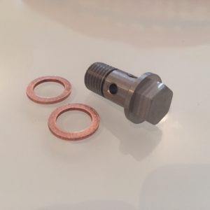Vauxhall Astra Opel MK5 H Turbo Oil Feed Restrictor Banjo Bolt Z20LET 2003-2010yrs