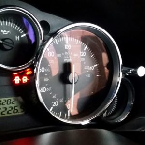 Mazda MX5 Mk3 Aluminium Trip and Clock Set Knob Covers