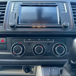 Volkswagen T5 & T6 Aluminium Heater Dial Surround Ring Set 2010yr - Present